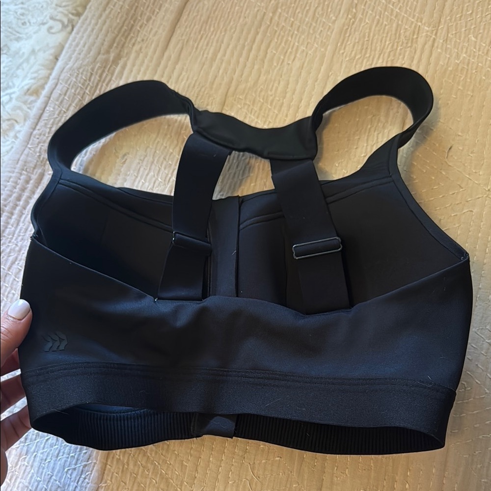 All in Motion Black High-Impact Sports Bra - Picture 3 of 5